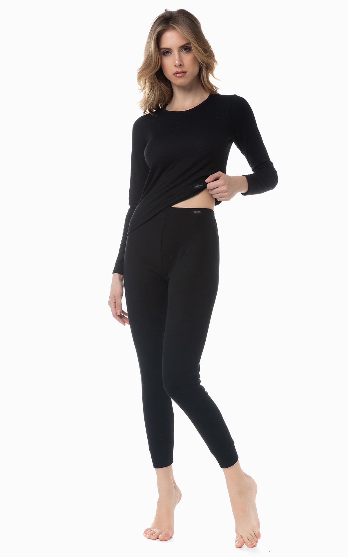 90-91002_045-01 Thermal Ισοθερμική Μακρυμάνικη Γυναικεία Μπλούζα - Image 1