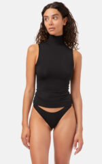 Fimelle TENCEL™ Modal Γυναικεία Αμάνικη Ζιβάγκο Μπλούζα