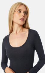 Fimelle TENCEL™ Modal Γυναικείο Μακρυμάνικο Κορμάκι ανοιχτή λαιμόκοψη - Image 3