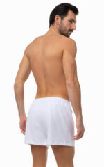 Single Jersey Φαρδύ Ανδρικό Βαμβακερό Boxer με άνοιγμα 2 τμχ - Image 2