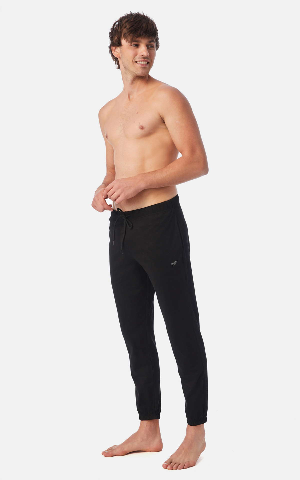 96-72377_045-01 Ανδρικό Παντελόνι Βαμβακερό με λάστιχο στον αστράγαλο - Image 1