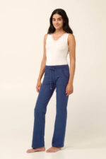 Γυναικείο Παντελόνι από Βαμβάκι με Τσέπες