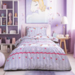 LINO ΣΕΝΤΟΝΙ + ΜΑΞ/ΚΗ MONOKEROS LILAC 170X260