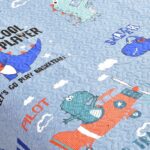 LINO ΚΟΥΒΕΡΛΙ JURASSIC GREEN-GREY  160X220 - Image 2