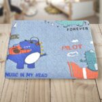 LINO ΚΟΥΒΕΡΛΙ JURASSIC GREEN-GREY  160X220 - Image 3