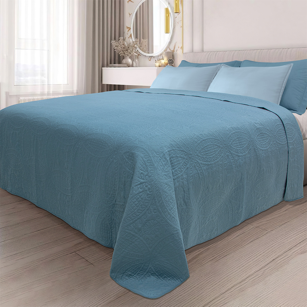 1100001813 LINO ΚΟΥΒΕΡΛΙ LIGERO LPETROL 220X240 - Image 1