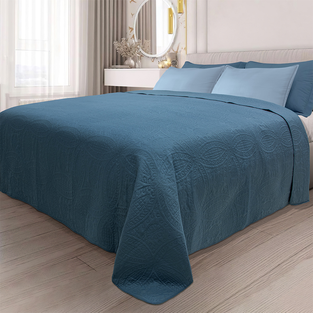 1100001814 LINO ΚΟΥΒΕΡΛΙ LIGERO DPETROL 220X240 - Image 1