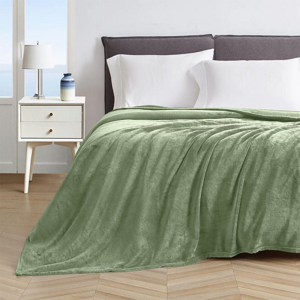 1300001473 LINO ΚΟΥΒΕΡΤΑ ΒΕΛΟΥΤΕ PELLO MINT 220X240 - Image 1