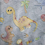 LINO ΚΟΥΒΕΡΤΑ FLEECE SHERPA ΦΩΣΦΟΡΙΖΕ VOLCANO GREY-CIEL 160X220 - Image 4