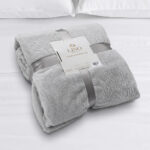 LINO ΚΟΥΒΕΡΤΑ HARE GREY 200X220 - Image 4