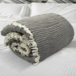 LINO ΚΟΥΒΕΡΤΑ LASY GREY  230X240 - Image 5