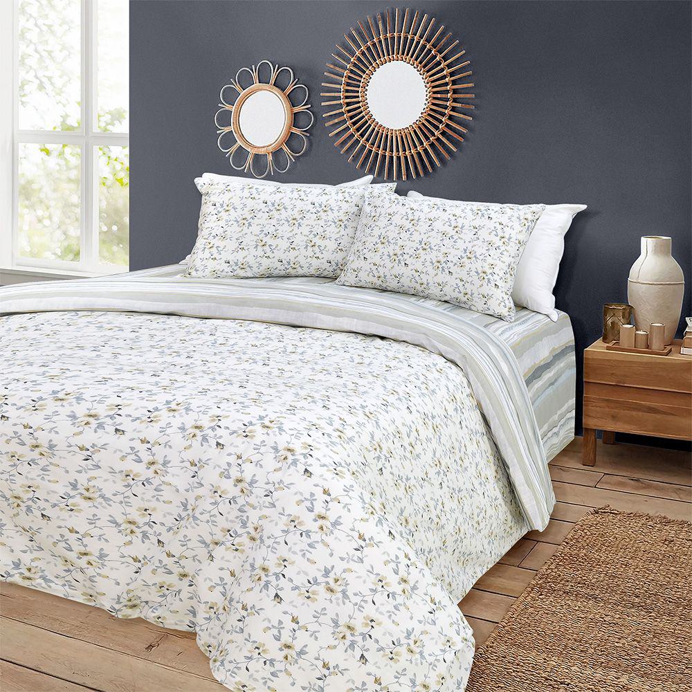 1900002327 LINO ΣΕΤ ΠΑΠΛΩΜΑΤΟΘΗΚΗ AGNE GREY FLANNEL 160Χ240 - Image 1