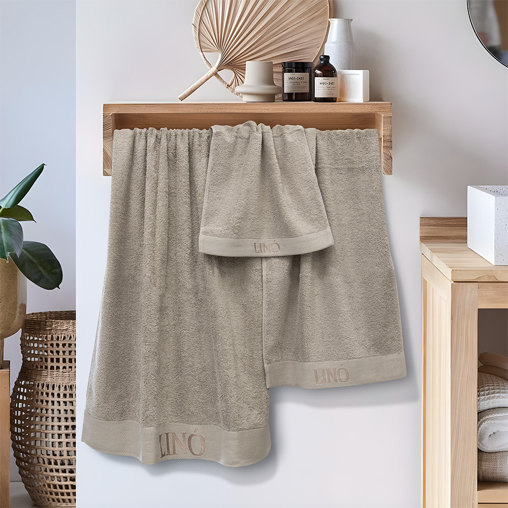 2000029739 LINO ΠΕΤΣΕΤΑ BRANDY BEIGE 80X150 - Image 1