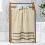 LINO ΠΕΤΣΕΤΑ BAHO ECRU 70X140