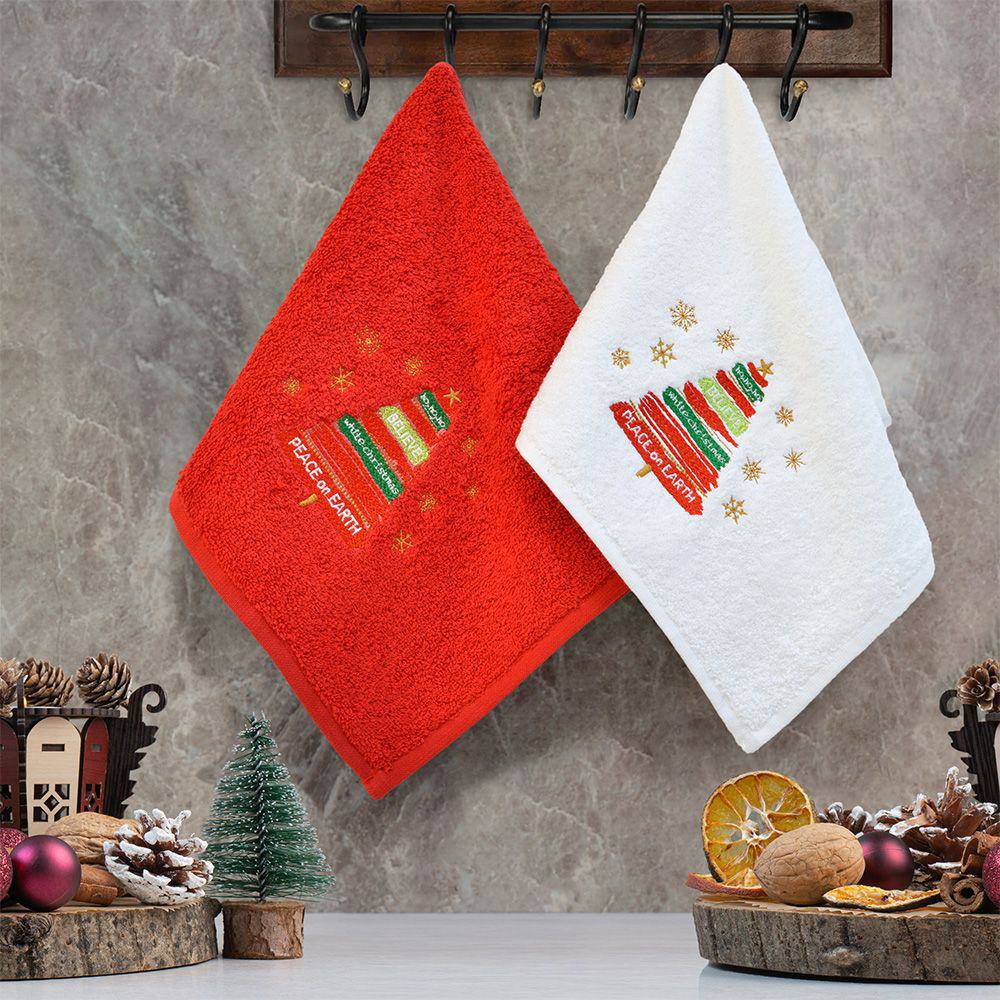 2100001708 LINO ΣΕΤ ΠΕΤΣΕΤΕΣ XMAS BAUM 2ΤΜΧ - Image 1