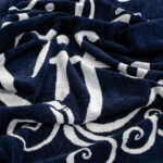 LINO ΠΕΤΣΕΤΑ ΘΑΛΑΣΣΗΣ SUNNY LIFE BLACK-WHITE 86X160 - Image 2