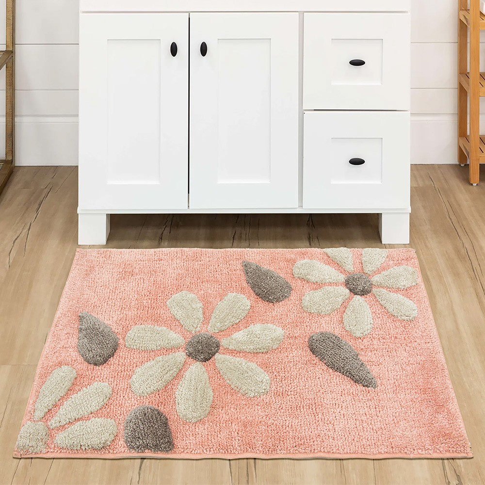 2500000772 LINO ΠΑΤΑΚΙ ΜΠΑΝΙΟΥ DUAN OLD PINK 50X80 - Image 1