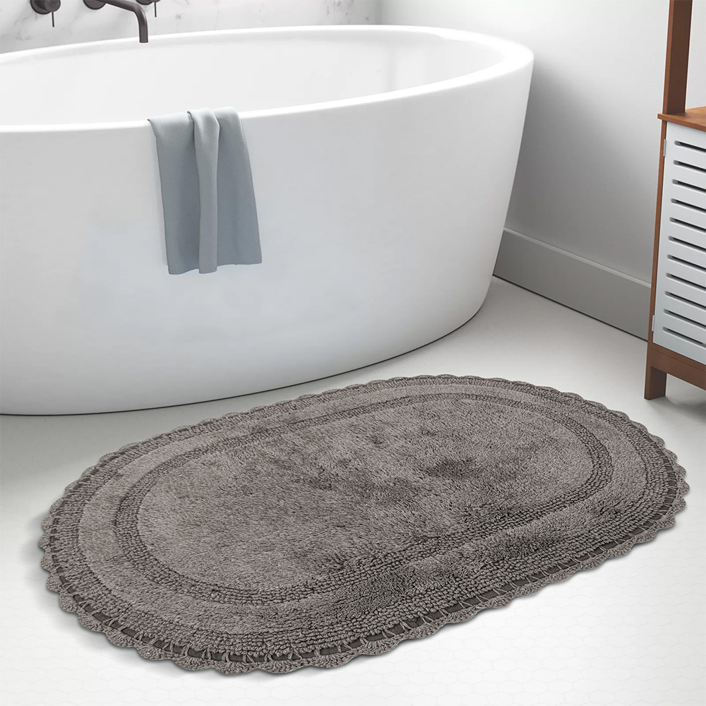 2500000790 LINO ΠΑΤΑΚΙ ΜΠΑΝΙΟΥ LIBATA GREY 50X80 - Image 1