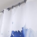 LINO ΚΟΥΡΤΙΝΑ ΜΠΑΝΙΟΥ BLUME 180X200 - Image 2