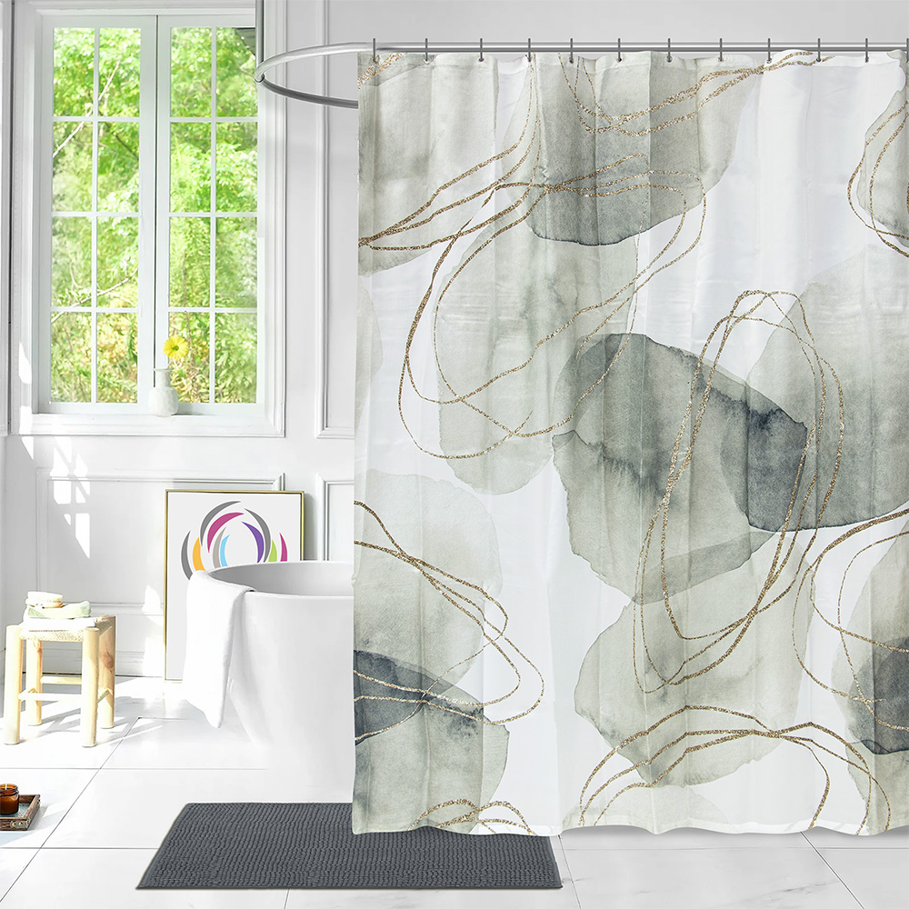 2600000510 LINO ΚΟΥΡΤΙΝΑ ΜΠΑΝΙΟΥ OLELO 180X200 - Image 1