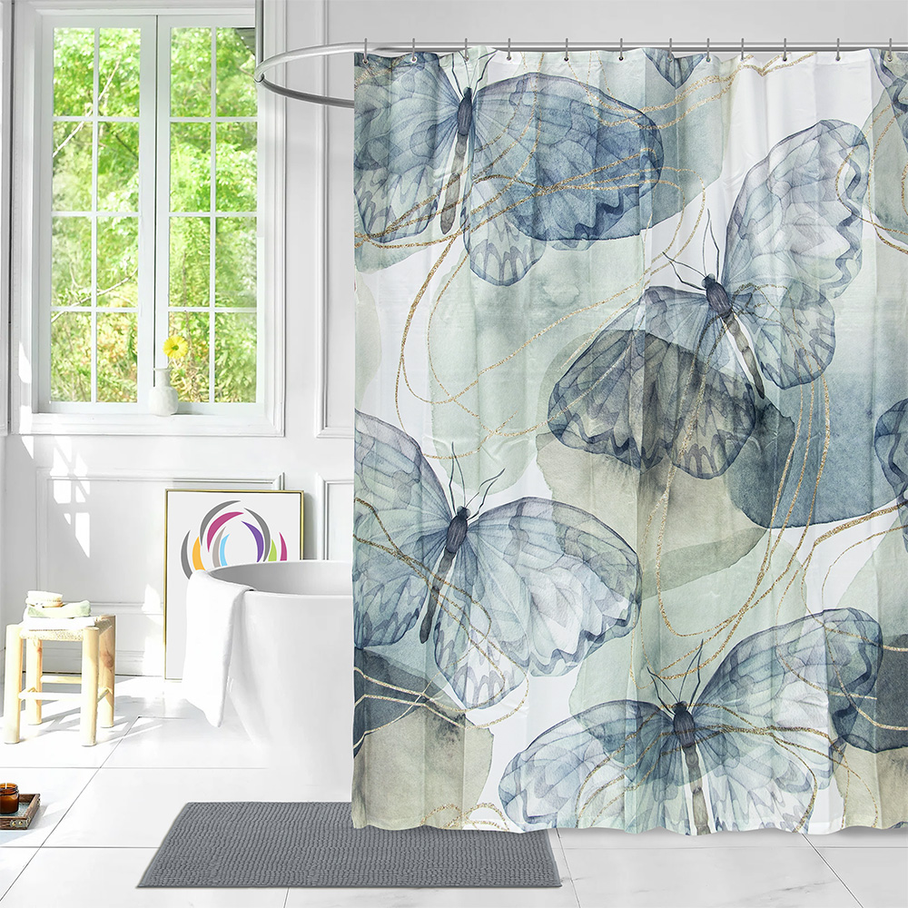 2600000522 LINO ΚΟΥΡΤΙΝΑ ΜΠΑΝΙΟΥ PAPILIA 180X200 - Image 1