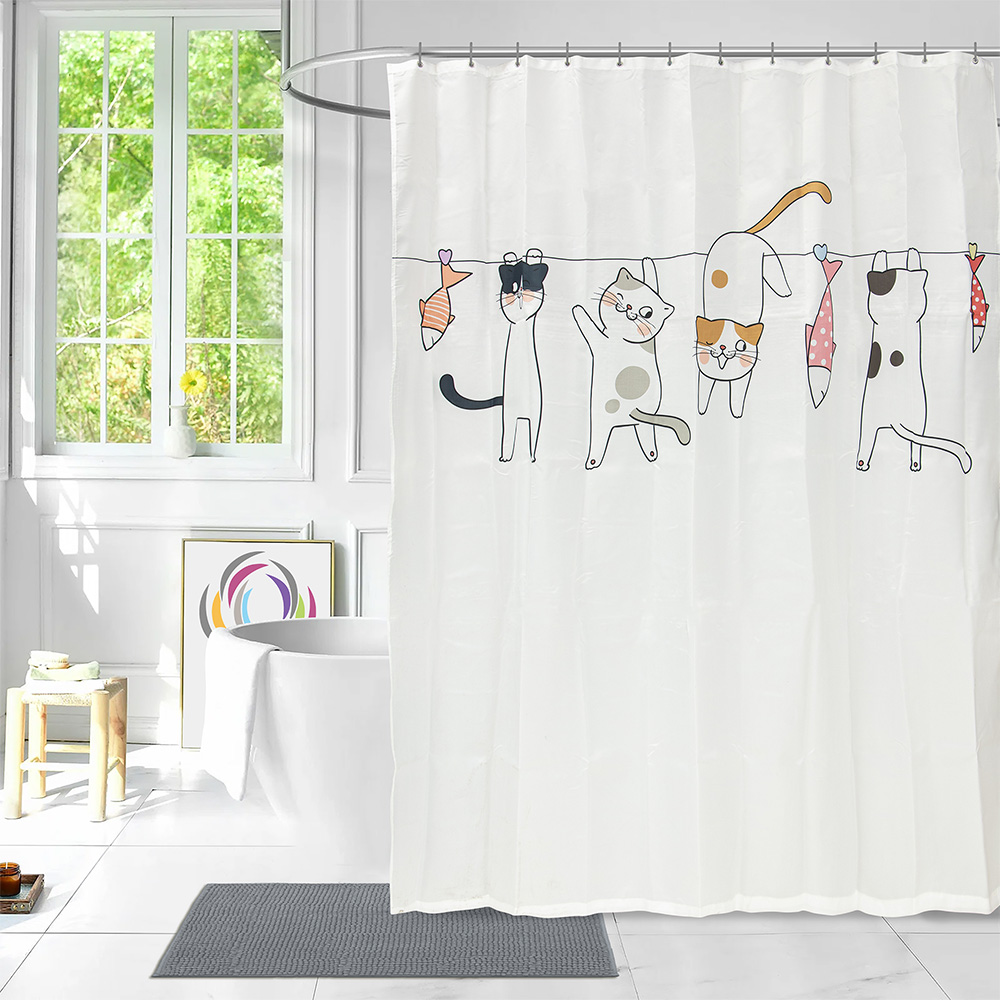 2600000524 LINO ΚΟΥΡΤΙΝΑ ΜΠΑΝΙΟΥ DRY LOFT 180X200 - Image 1