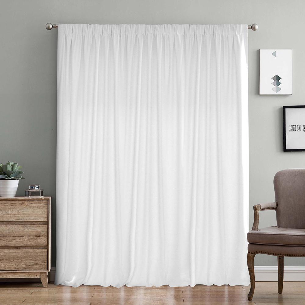 8000000853 LINO ΚΟΥΡΤΙΝΑ SAMOS ΜΕ ΤΡΕΣΑ C90901 WHITE 300Χ275 - Image 1