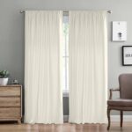 LINO ΚΟΥΡΤΙΝΑ SAMOS ΜΕ ΤΡΕΣΑ C91012 CREAM 150Χ275