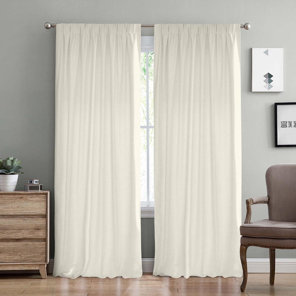 8000000854 LINO ΚΟΥΡΤΙΝΑ SAMOS ΜΕ ΤΡΕΣΑ C91012 CREAM 150Χ275 - Image 1