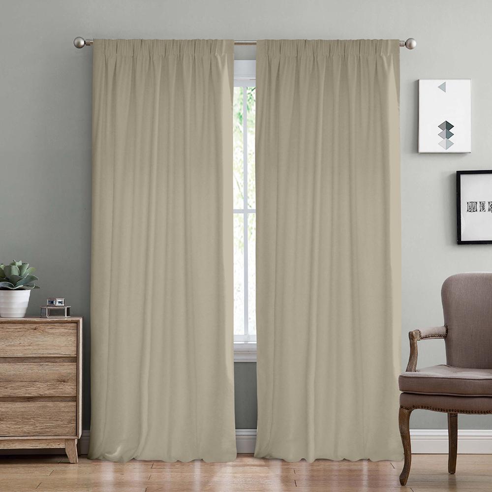 8000000858 LINO ΚΟΥΡΤΙΝΑ SAMOS ΜΕ ΤΡΕΣΑ C91045 MOCCA 150Χ275 - Image 1