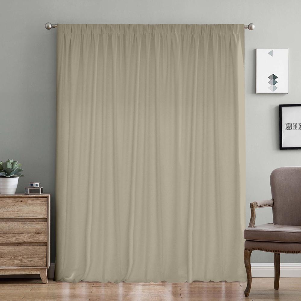 8000000859 LINO ΚΟΥΡΤΙΝΑ SAMOS ΜΕ ΤΡΕΣΑ C91045 MOCCA 300Χ275 - Image 1