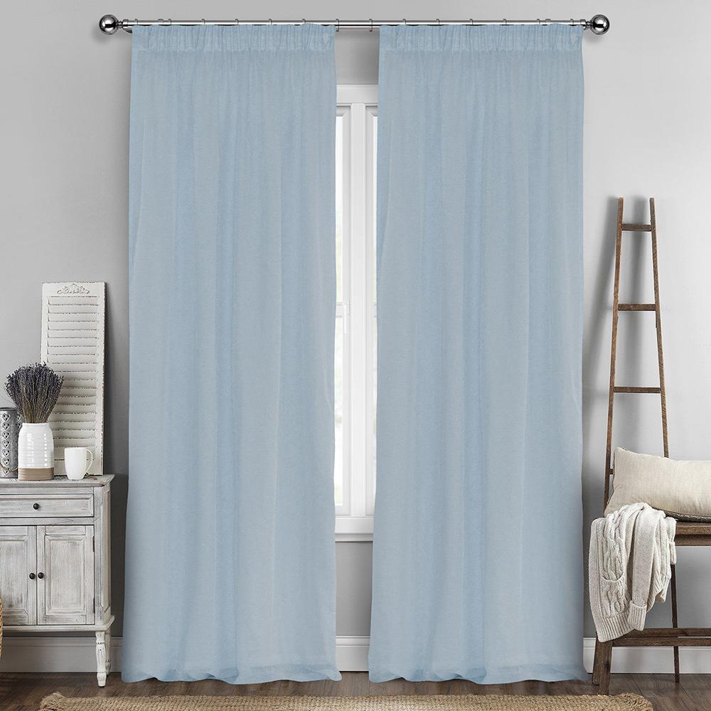 8000000992 LINO ΚΟΥΡΤΙΝΑ LINE ΜΕ ΤΡΕΣΑ 601 CIEL 145X295 - Image 1