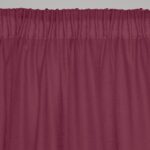 LINO ΚΟΥΡΤΙΝΑ LINE ΜΕ ΤΡΕΣΑ 304 BURGUNDY 300X295 - Image 2