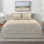 LINO ΚΟΥΒΕΡΛΙ GARDENIA ECRU 160Χ240