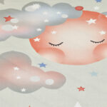 LINO ΠΑΠΛΩΜΑ BEBE SLEEPY MOON PINK 120Χ170 - Image 2