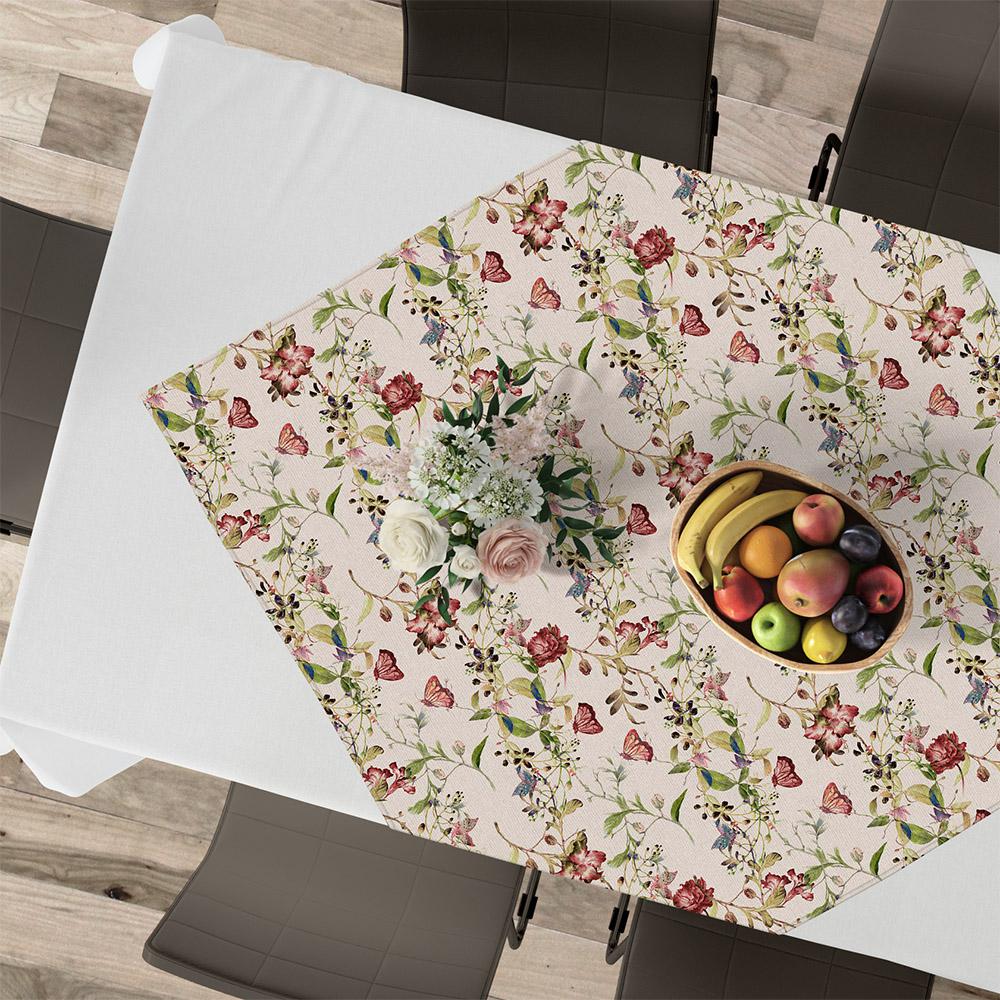 6100000355 LINO ΚΑΡΕ FLUTURE 901 BEIGE 90Χ90 - Image 1