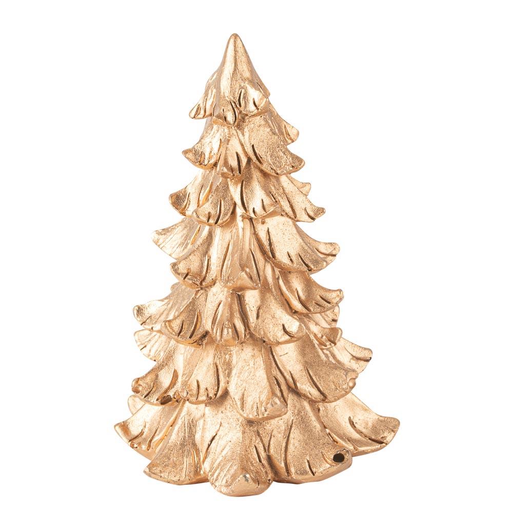 03207a54-2688-41af-99a5-2ee3b93fe587 Beauty Home Κομψό έλατο ρητίνης χρυσό 15 x 10 cm - Image 1