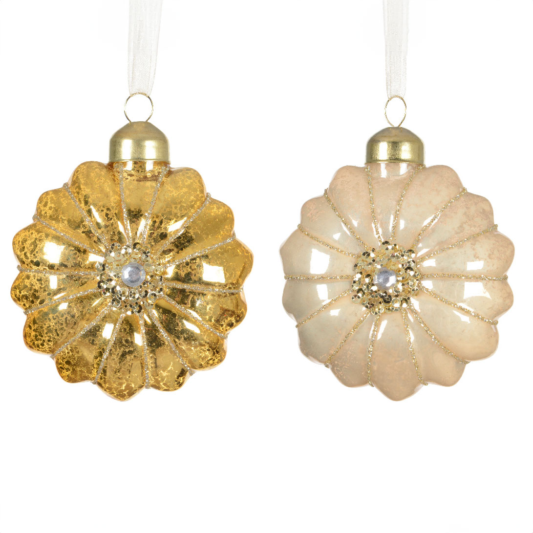 040cfdaa-11a2-44dc-bb65-787acaf0351f Beauty Home Γυάλινο Στολίδι Λουλούδι 8cm - Image 1