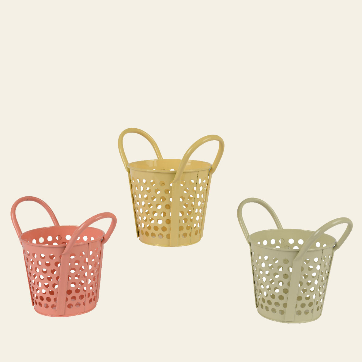 041c87cb-4516-4530-81b1-7b0626714628 Beauty Home Καλάθι Μεταλλικό με Χερούλι 18 x 12.5 x 16.5 cm - Image 1