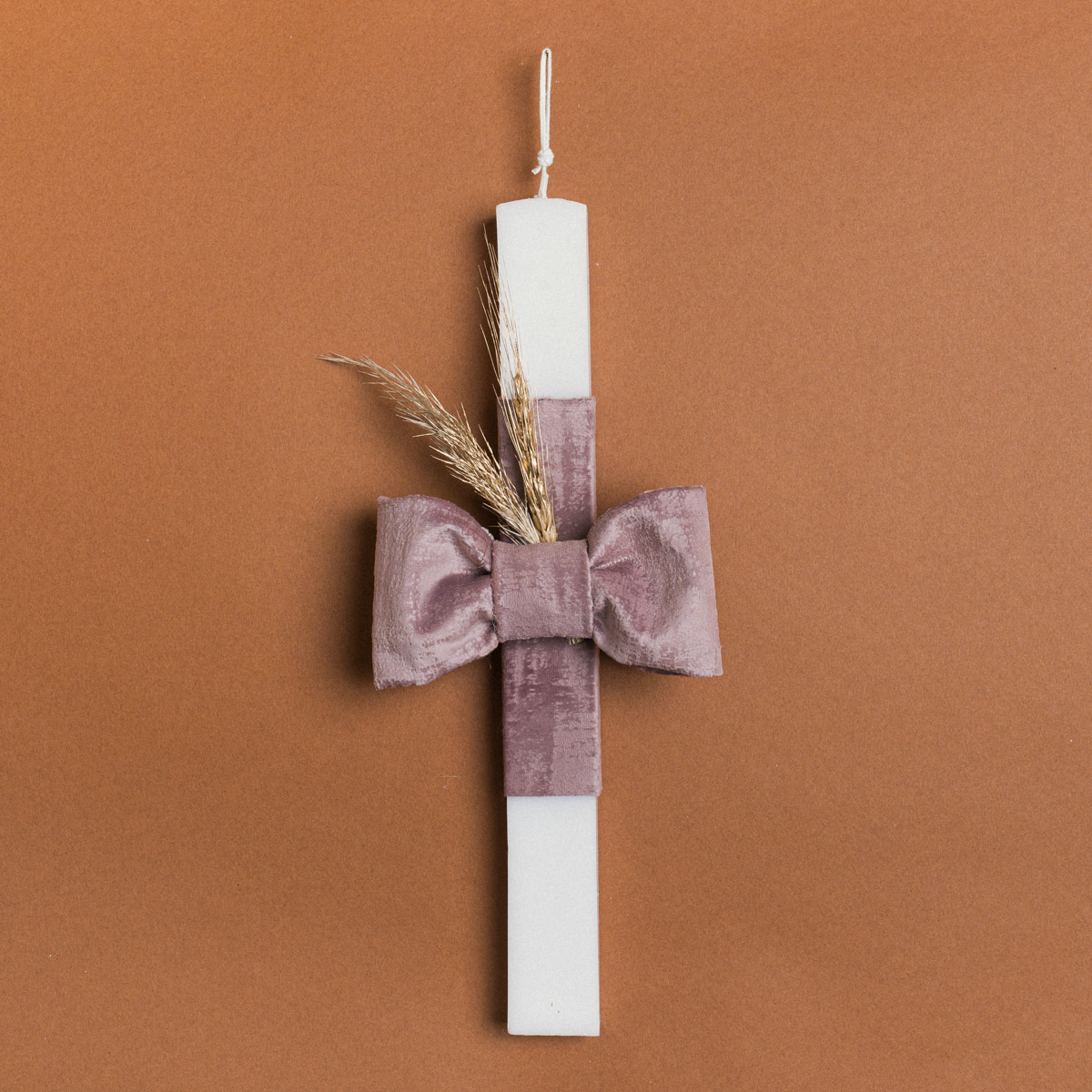 06469172-4e96-46c5-95c8-a331a41abd81 Beauty Home ΛΑΜΠΑΔΑ 33cm ΜΟΝΟΧΡΩΜΟΣ ΦΙΟΓΚΟΣ ΒΕΛΟΥΔΟ ΣΑΠΙΟ ΜΗΛΟ ΜΑΡΜΑΡΟ ΣΕ ΣΥΣΚΕΥΑΣΙΑ ΔΩΡΟΥ - Image 1