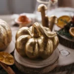 Beauty Home ΚΟΛΟΚΥΘΑ ΧΡΥΣΗ ΡΗΤΙΝΗΣ Ø10×8,5cm - Image 2