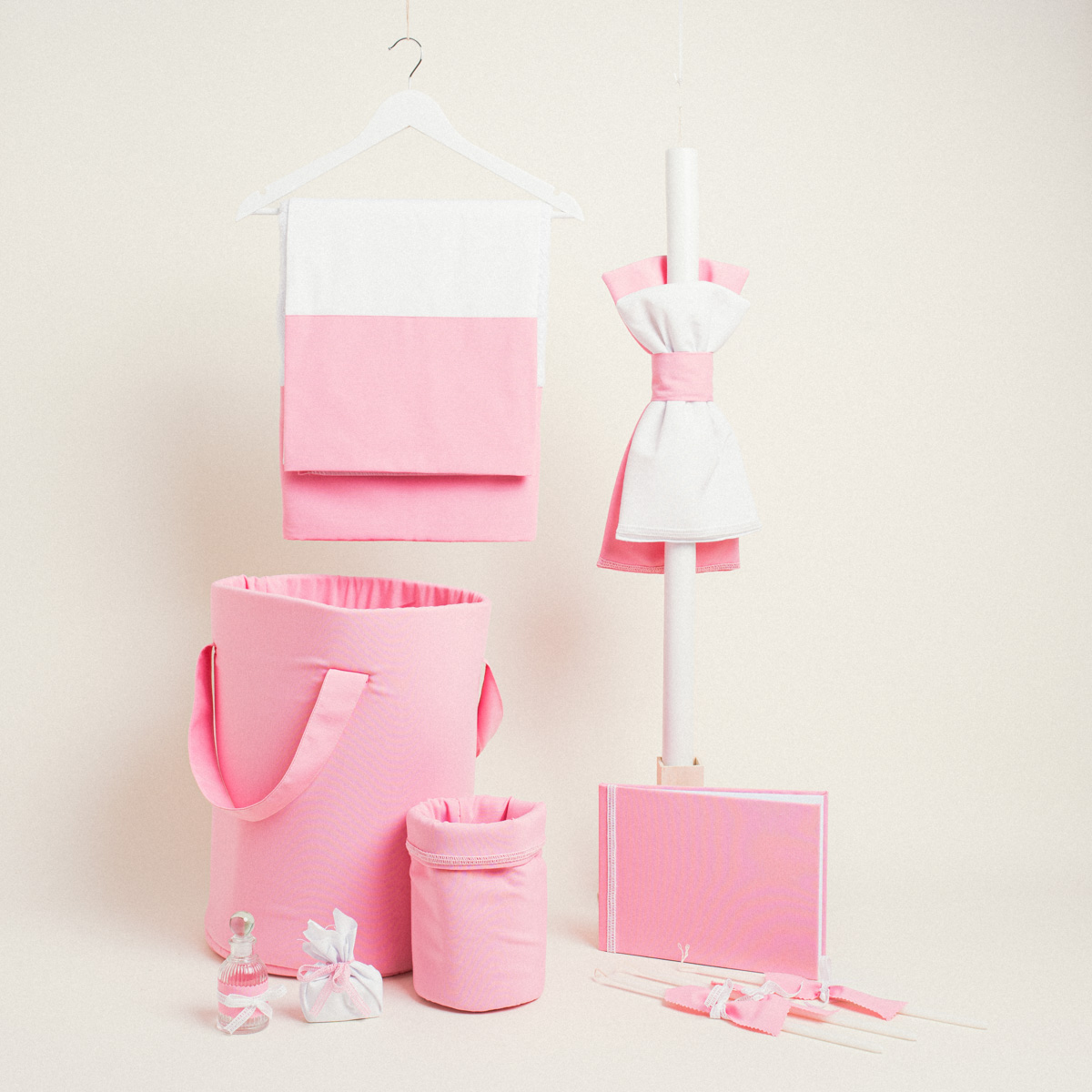 0e09f59c-0914-44f8-8216-324556b7df46-3 Beauty Home ΣΕΤ ΒΑΠΤΙΣΗΣ ΜΟΝΟΧΡΩΜΟ PREMIUM ΡΟΖ - Image 1