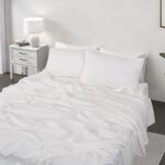 Beauty Home Σετ παπλωματοθήκη υπέρδιπλη Hilton Art 11151 230x250 Λευκό