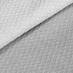 Beauty Home Κουβέρτα μονή Stripe ζακάρ Art 11172 170x270 Γκρι - Image 2