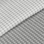 Beauty Home Κουβέρτα μονή διπλής όψεως Cross matelasse Art 11173 170x270 Γκρι - Image 4