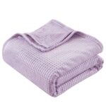 Beauty Home Κουβέρτα μονόχρωμη υπέρδιπλη Fleece Art 11553 220x240 Λιλά - Image 2