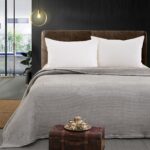 Beauty Home Κουβέρτα μονόχρωμη μονή Fleece Art 11555 160x220 Γκρι
