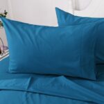 Beauty Home Σετ σεντόνια King Size με λάστιχο 4 Seasons Art 12000 260x270 Πετρόλ - Image 2