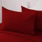 Beauty Home Σετ σεντόνια υπέρδιπλα με λάστιχο 4 Seasons Art 12000 240x270 Κόκκινο - Image 2