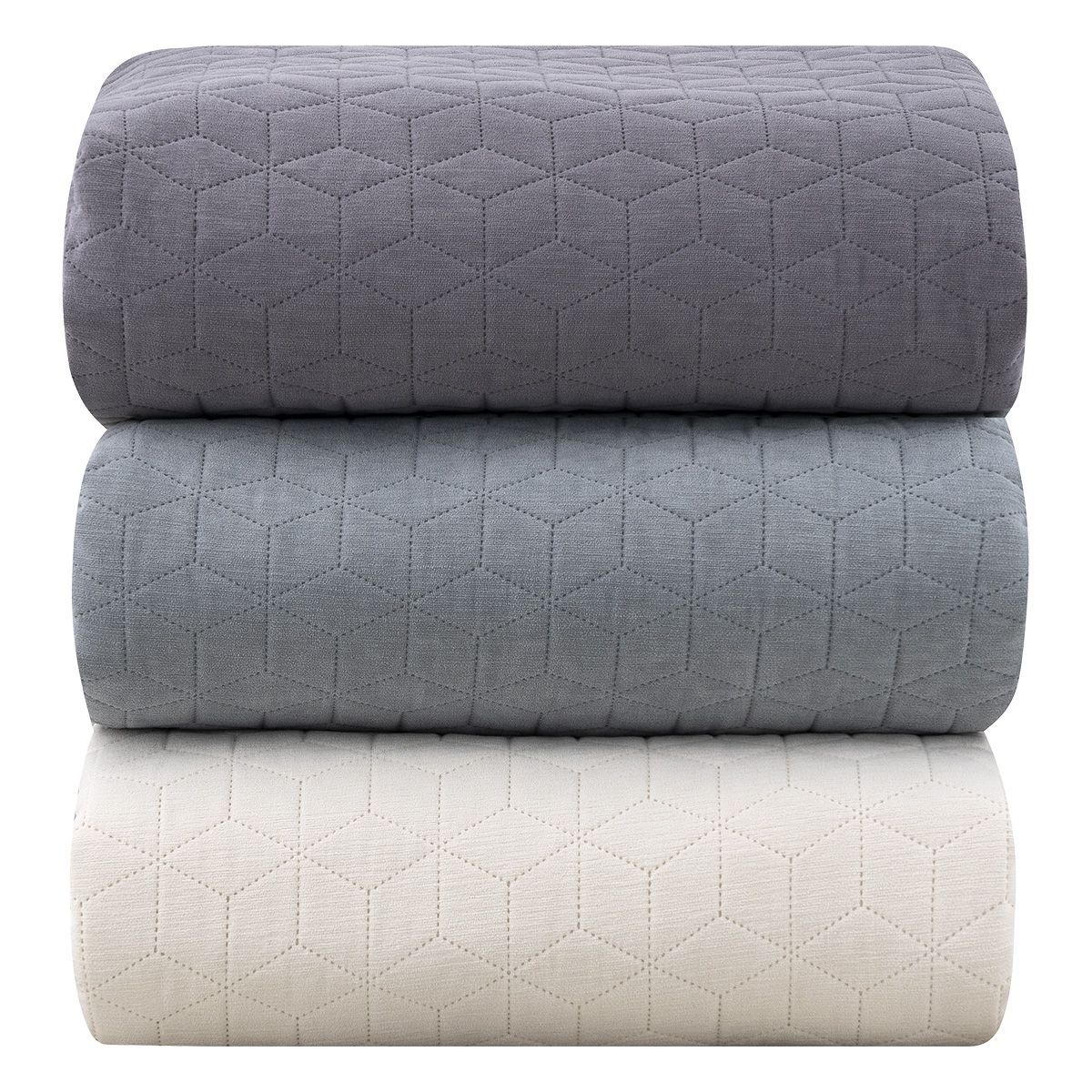 12100_colors Beauty Home Κουβερλί υπέρδιπλο Trivial Art 12100 σε 3 αποχρώσεις 230x260 - Image 1